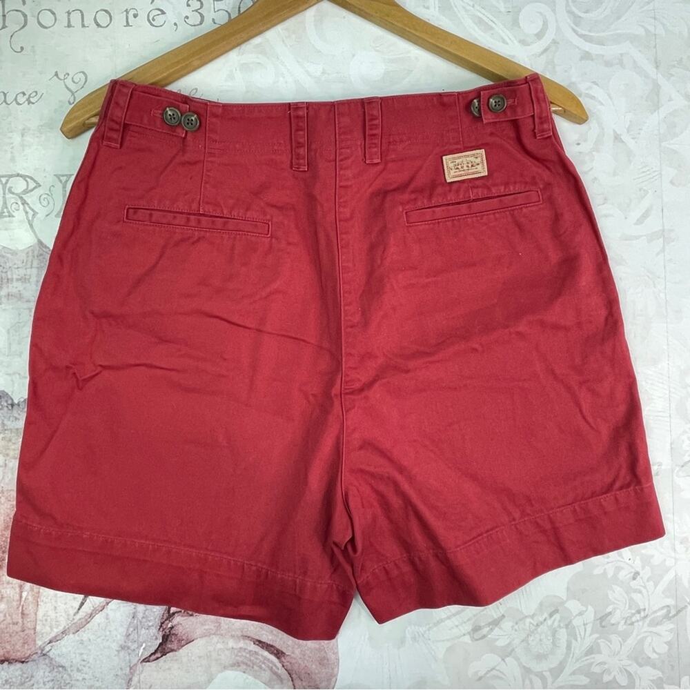 Lauren Ralph Lauren Dark Rose Flat Front Shorts Size 8 - Picture 6 of 13